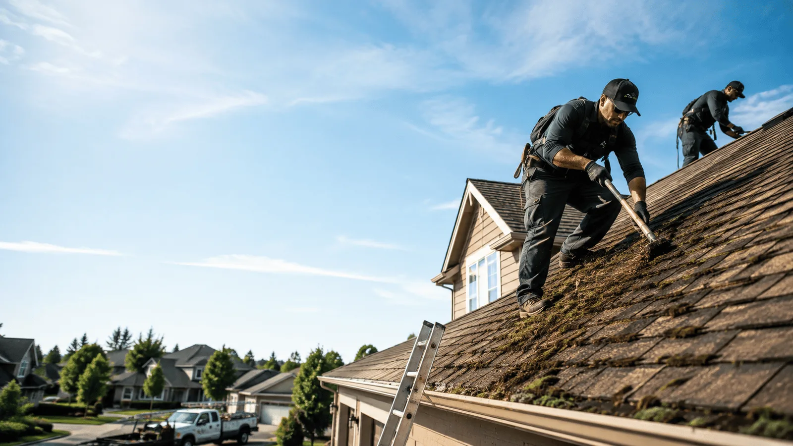 Roof Moss Removal in Cabot, VT near me